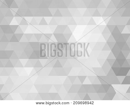 abstract grey low polygon background. Abstract background of gray triangles.