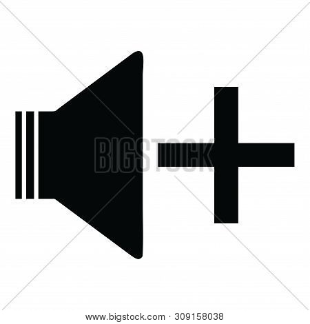 Volume Icon Isolated On White Background. Volume Icon Simple Sign. Volume Icon Trendy And Modern Sym