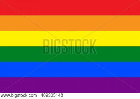 Rainbow, Lgbt Pride Flag Vector. Gay Vector Flag Or Lgbt. Lgbt Pride Flag Or Rainbow Pride Flag Incl