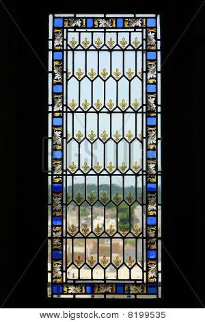 Stained glass window