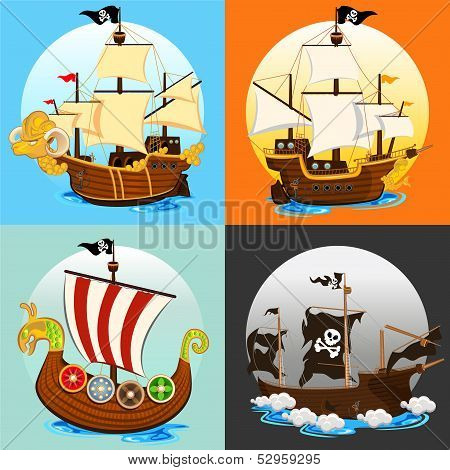 Pirate Ship Collection Set