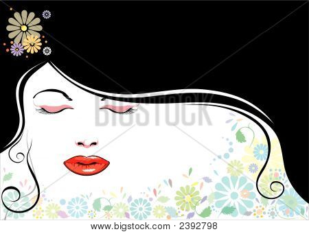 Face_Blackhair_Flower