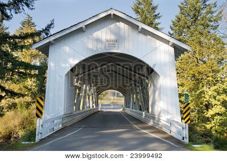 Ponte coperto Hannah In Oregon