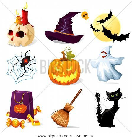 Halloween icons