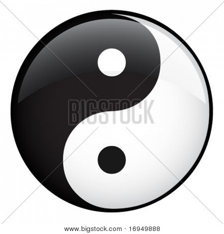 Vector Ying Yang