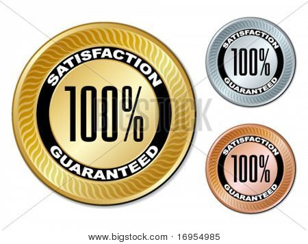 vector satisfaction guaranteed labels