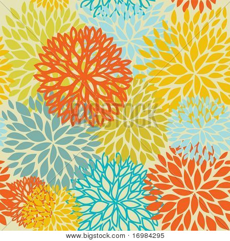 Floral seamless pattern