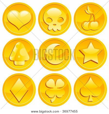 Monedas de oro juegos