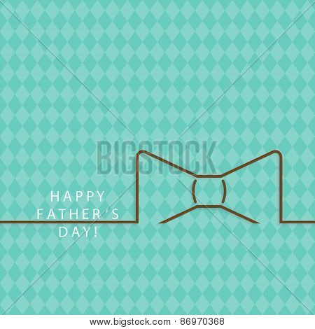 Greeting  Card Template  For Father's Day