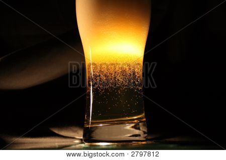 Beer On Dark