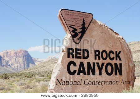 Red Rock Canyon Entrance