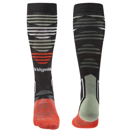 Skarpety Bridgedale Ski Lightweight - Graphite/Sage