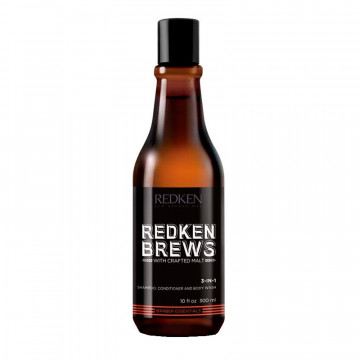 Redken Brews 3-In-1 Shampoo, Conditioner & Body Wash