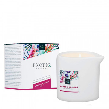 Exotiq Massage Candle Bamboo Orchids