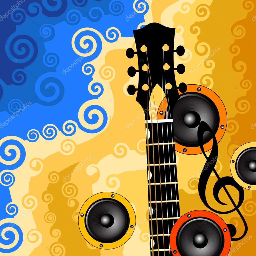 Guitar Stock Vector by ©james2000 5123350