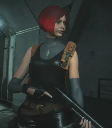 Redhead with a shotgun at Resident Evil 2 (2019) Nexus - Mods and community