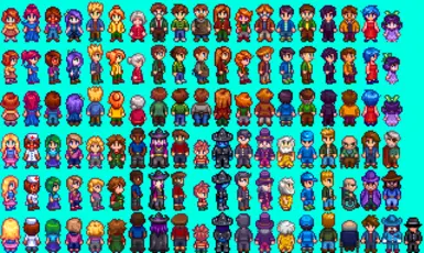 Slightly Cuter Character Sprites