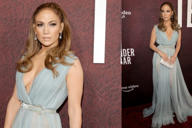 J.Lo con l’abito trasparente: il nuovo red carpet di coppia con Ben Affleck è in versione principessa