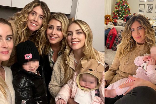 Chiara Ferragni con le sorelle e la madre Marina Di Guardo: la foto di famiglia è con i look coordinati