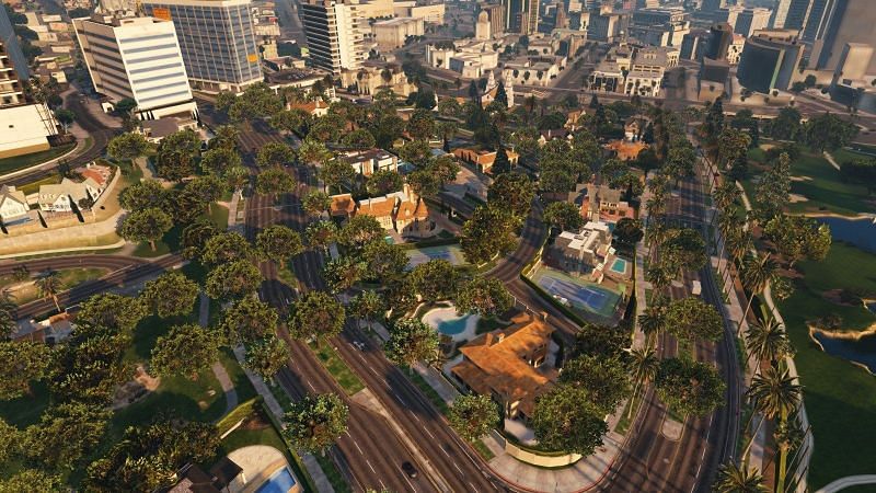 Rockford Hills in GTA 5 (Image Courtesy: GTA5-Mods.com)