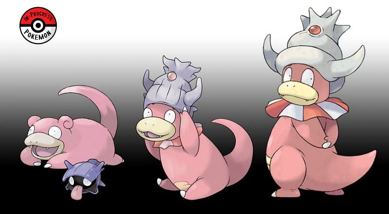 Pokemon Slowpoke Evolution