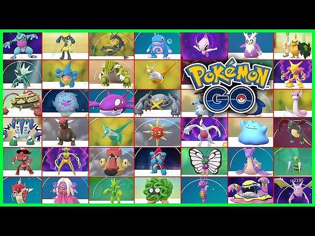 The best shiny Pokemon in Pokemon GO