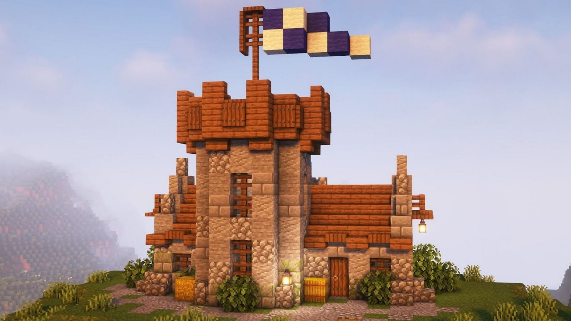 Simple Medieval House Minecraft