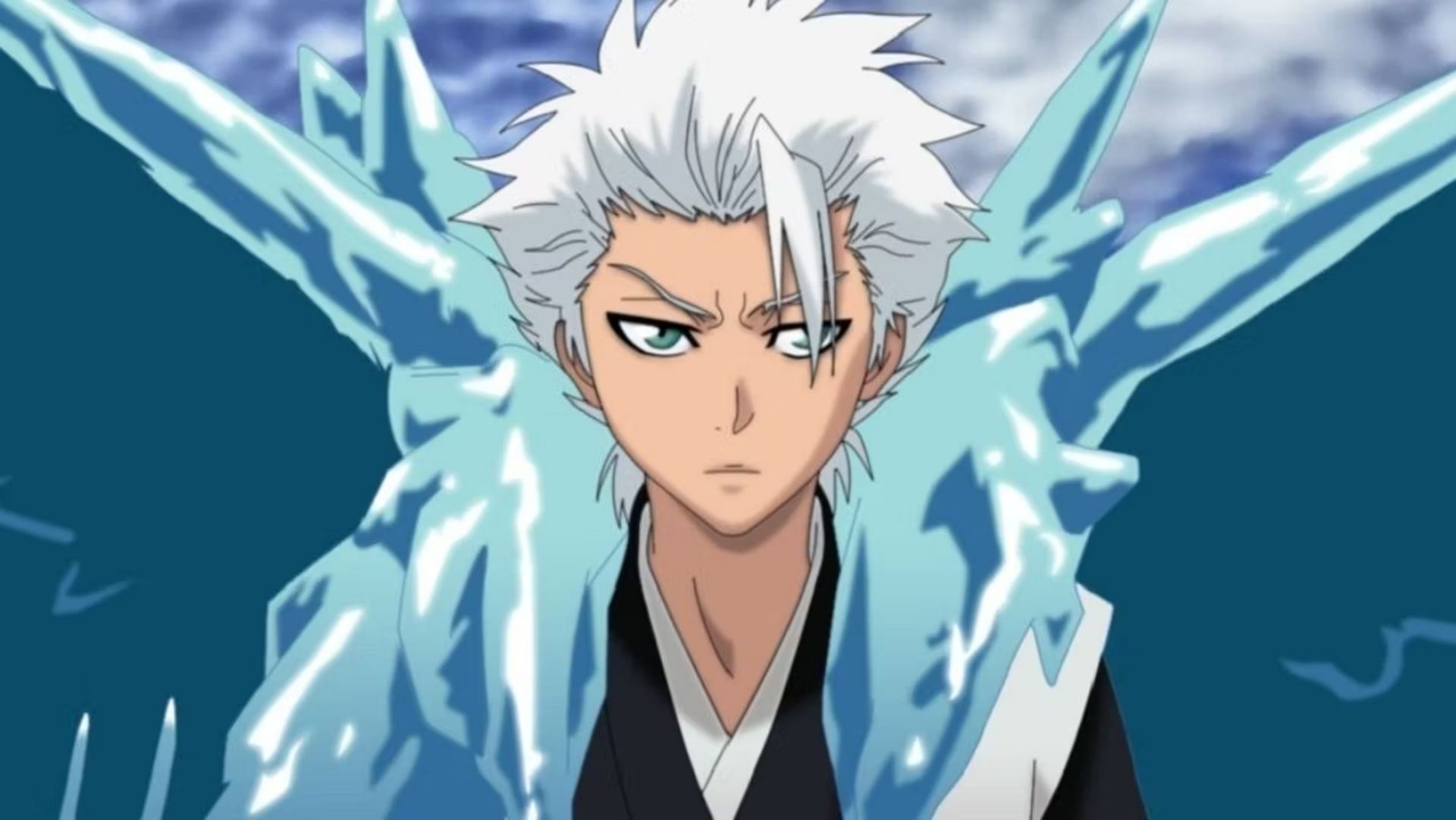 Hitsugaya, as seen in the anime Bleach (Image via Studio Pierrot)