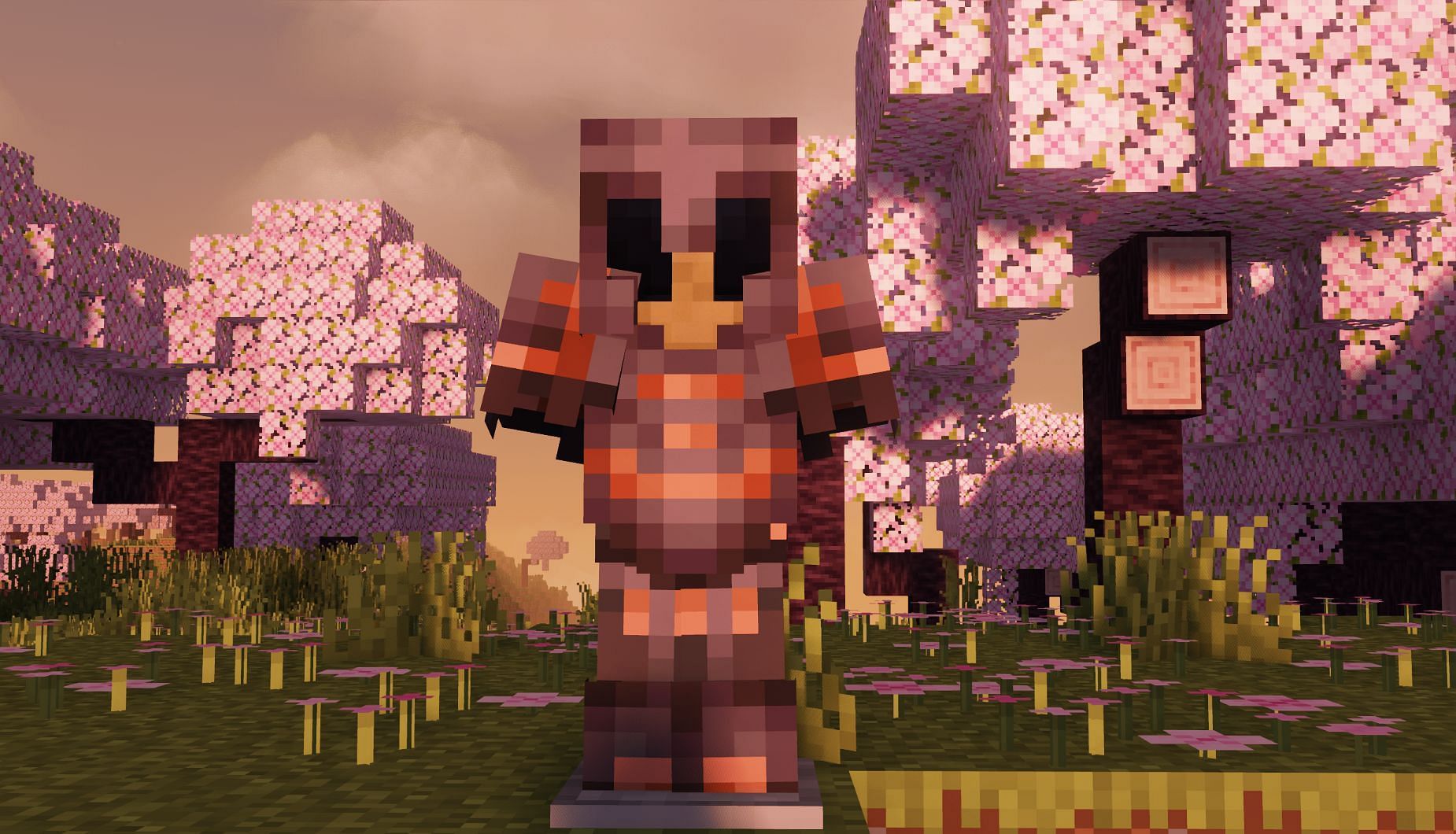 Snout armor trim with copper color (Image via Mojang)