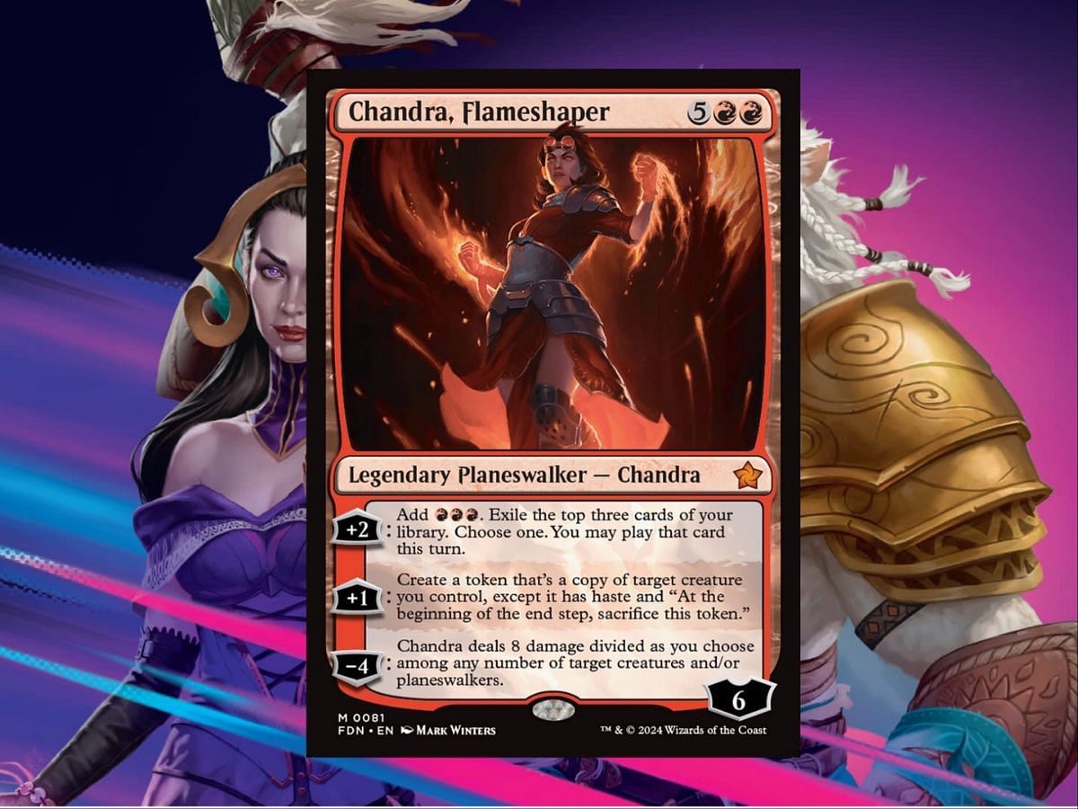 Chandra&#039;s back! I guess this one&#039;s okay, too. (Image via Wizards of the Coast)