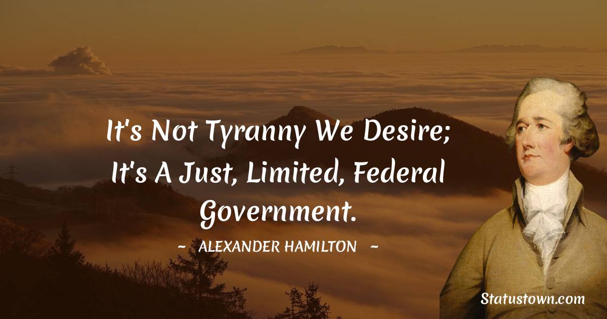 Alexander Hamilton Messages Images