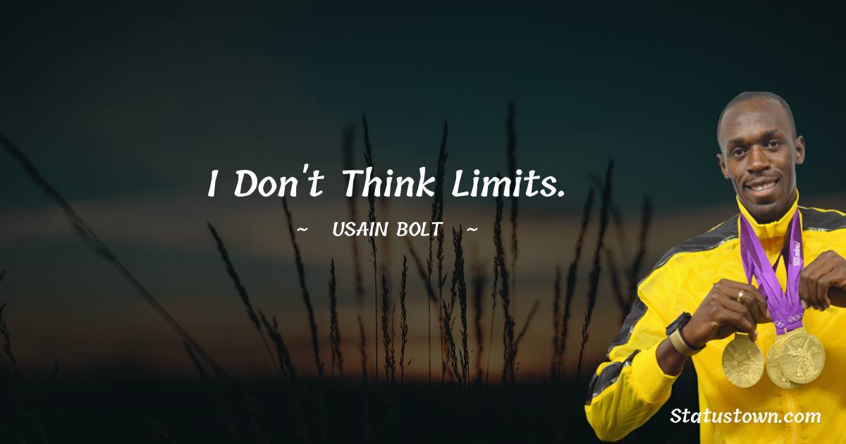 I don't think limits.