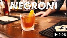 video -st. Augustine Distillery negroni cocktail