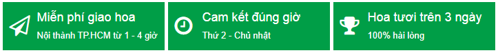 Cam kết về dịch vụ tại hoa tươi hoàng nga