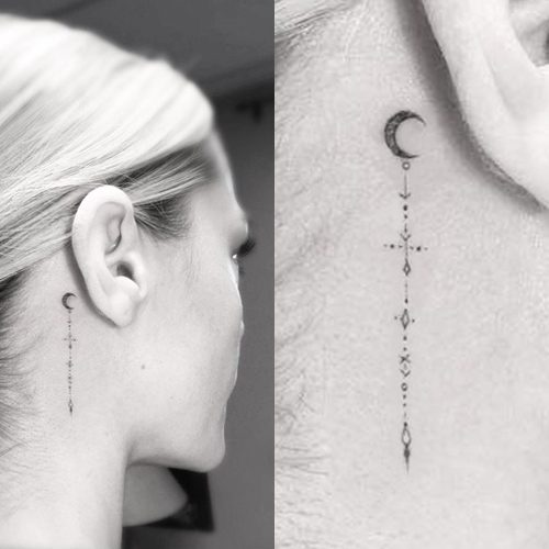 Womens Tattoos for Behind the Ear  She So Healthy