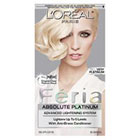 L'Oréal Paris Feria Absolute Platinum Advanced Lightening System with Anti-Brass Conditioner in Very Platinum