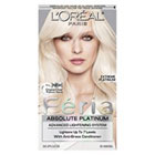 L'Oréal Paris Feria Absolute Platinum Advanced Lightening System with Anti-Brass Conditioner in Extreme Platinum