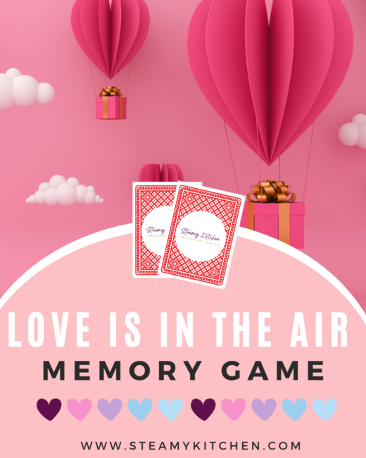 Love Is In The Air Memory Game