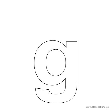 Arial Stencil Letters Lowercase | Stencil Letters Org