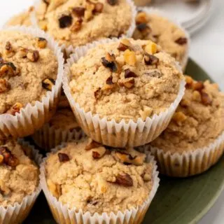 low carb banana muffins