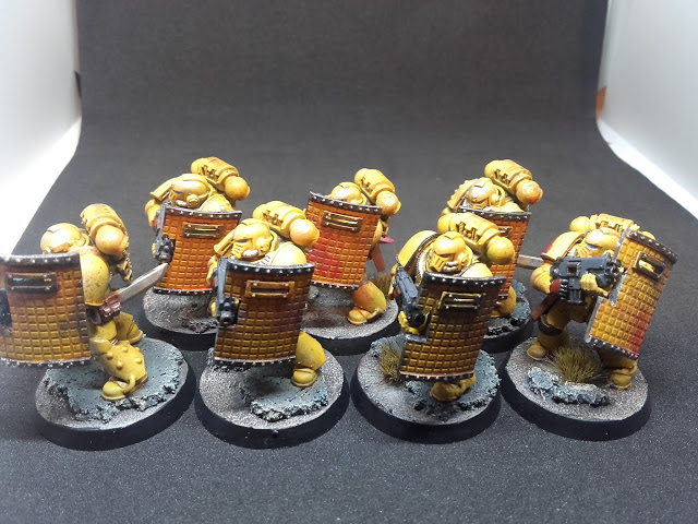 Imperial Fists Breacher Squad