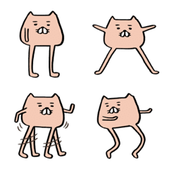 足長猫さんのEMOJI