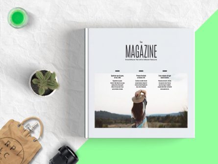 Minimal Square Magazine