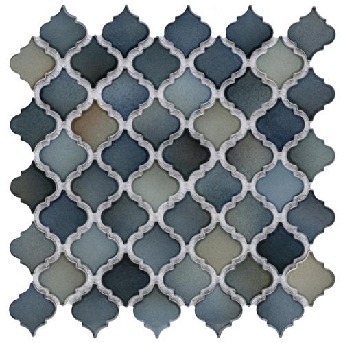 Somer Tile Hudson Tangier Atlantis Glossy Porcelain Mosaic — Stone ...