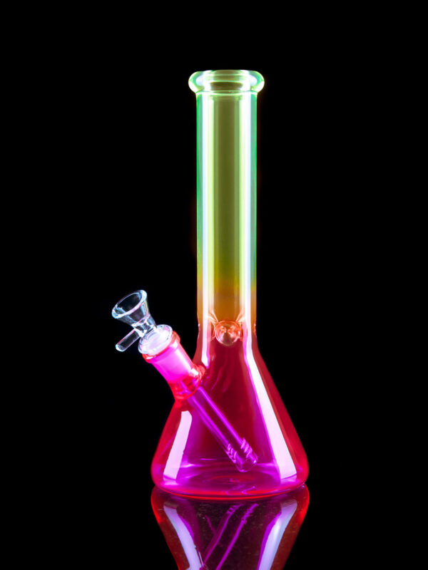 pink bong fades to yellow