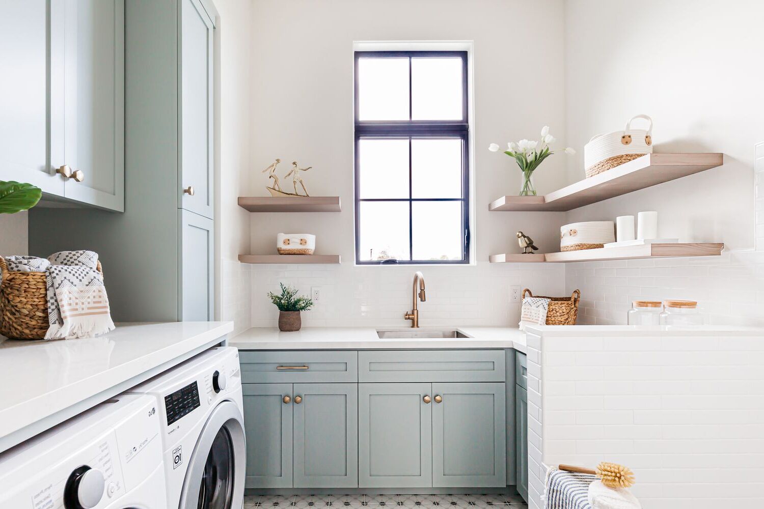 Creating A Functional Craft Corner In A Laundry Room