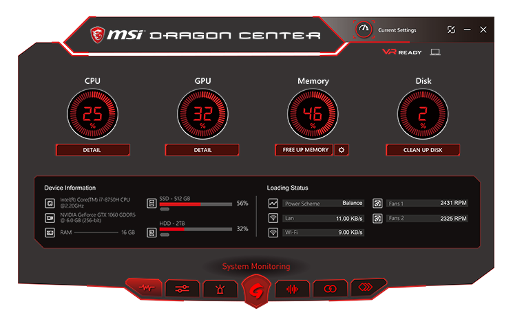 Msi dragon gaming center - retcy