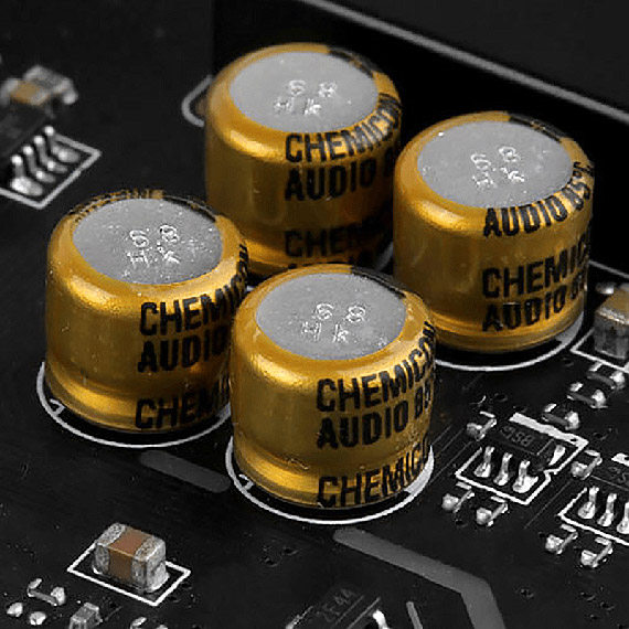 Msi Z790 high quality audio capacitors