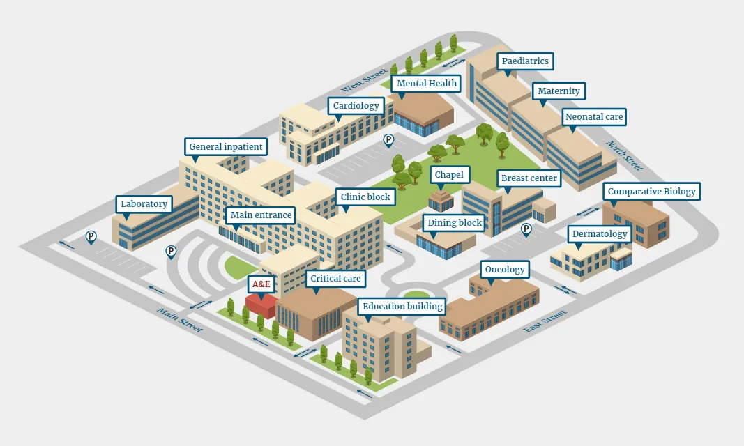 Location Maps. Design Engaging Location Maps with Icograms Designer ...