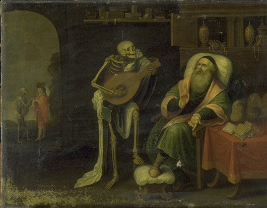 La Mort et l'Avare, par Atelier de Frans Francken l'Ancien - Amis du ...